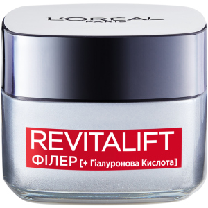 Дневной крем-уход для лица с гиалуроновой кислотой L'Oreal Paris Revitalift Filler Восстановитель объема 50 мл (3600522892557/3600523979400) в Луцке