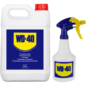 Универсальный аэрозоль (смазка) WD-40 Канистра с распылителем 5 л (5032227485068) лучшая модель в Луцке