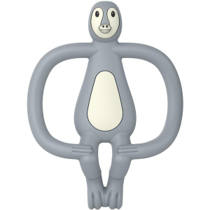 Іграшка-прорізувач Matchstick Monkey Пінгвін Сірий 11 см (MM-PE-001) (0705604684679) рейтинг