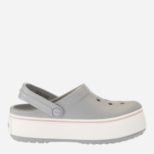 Кроки Crocs Jibbitz Crocband Platform 205434-04M-M4/W6 36-37 22.1 см Світло-сірі (191448247635) ТОП в Луцьку