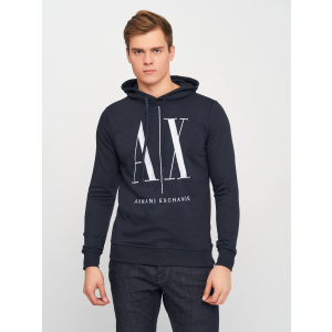 Худи Armani Exchange 10792.3 L (48) Темно-синее надежный