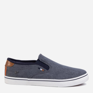 Сліпони Wrangler Odyssey Slip On WM01041A-016 44 (28.5 см) Темно-сині (8057165967770) ТОП в Луцьку