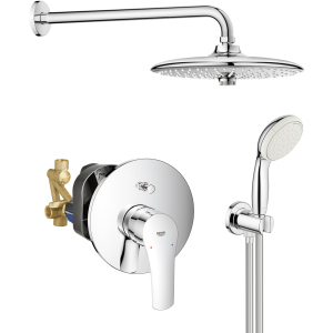 Душовий гарнітур GROHE Eurosmart New UA25183SC1 (26458000+33305003+26406001) в Луцьку