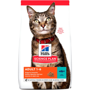 хорошая модель Сухой корм для кошек Hill's Science Plan Feline Adult Tuna с тунцом - 1.5 кг (604073) (52742023724)