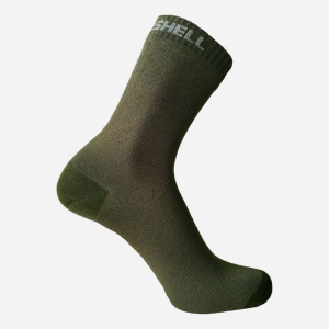 Водонепроникні шкарпетки DexShell Ultra Thin Crew OG Socks DS683OGL L Хакі/Сірий (6954358983239)