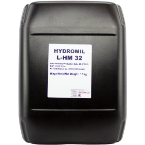 Гідравлічна олія Lotos Hydromil L-HM 32 17 кг (WH-P700T20-000) краща модель в Луцьку