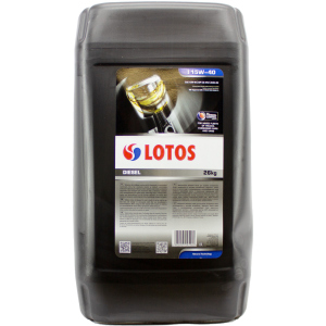 Моторна олія Lotos Diesel CG-4/SJ 15W-40 26 кг (WF-E303580-000) краща модель в Луцьку