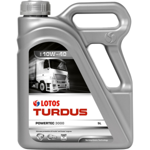 Моторное масло Lotos Turdus Powertec 3000 CI-4 10W-40 5 л (WF-K503L40-0H0) в Луцке