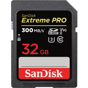 хорошая модель SanDisk Extreme PRO SDHC 32GB Class 10 UHS-II V90 (SDSDXDK-032G-GN4IN)