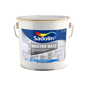 Грунт алкидный SADOLIN MASTER BASE адгезионный белый 2.5 лучшая модель в Луцке