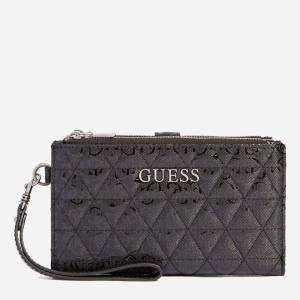 купить Кошелек женский Guess Wessex Slg Dbl Zip Organizer SWGN8379570-BLA Черный (8000702444281)