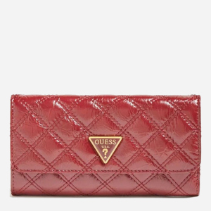 Кошелек женский Guess Cessily Slg Pocket Trifold SWKB7679650-BTD Бордовый (8000702444284)