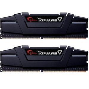 Модуль пам'яті для комп'ютера DDR4 32GB (2x16GB) 3200 MHz Ripjaws V G. Skill (F4-3200C16D-32GVK) краща модель в Луцьку