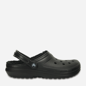 Кроксы Crocs Classic Lined Clog 203591-060 38 (M6/W8) 24.6 см Black / Black (887350811209) лучшая модель в Луцке