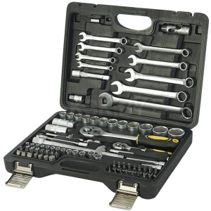 Набор инструментов Toolkit 1/2", 1/4" (6гр.) (4-32мм) 82 предметов (ER-TK4821)