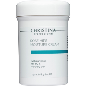 Увлажняющий крем Christina Rose Hips Moisture Cream with Carrot Oil 250 мл (7290100361146) ТОП в Луцке