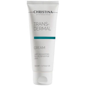 Трансдермальний крем з ліпосомами для нормальної та сухої шкіри Christina Trans dermal Cream with Liposomes 60 мл (7290100361078) в Луцьку