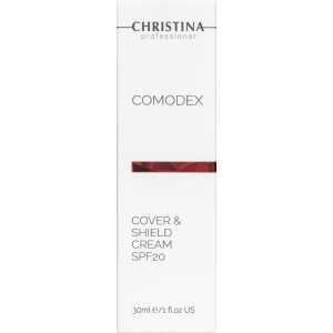 Крем з тонуючим ефектом Christina Comodex Cover & Shield Cream SPF 20 30 мл (7290100366356) краща модель в Луцьку