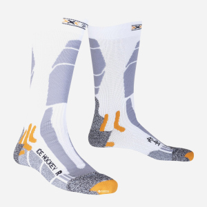 Шкарпетки X-Socks Ice Hockey Short X20342_X32 35/38 White-Grey (8300783396171) краща модель в Луцьку