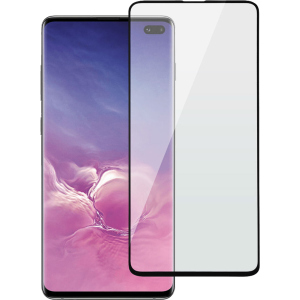 Захисне скло PowerPlant для Samsung Galaxy S10 Plus Black ТОП в Луцьку