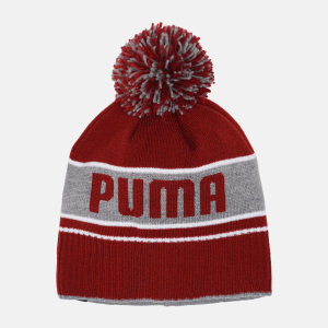 Шапка Puma POM Beanie 2343703 Червона (4064533037076) ТОП в Луцьку