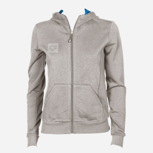 Спортивная кофта Arena W ESSENTIAL HOODED F/Z JACKET 001041-520 L Серая Меланж (3468335987347)