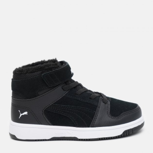 Черевики дитячі Puma Pm Rebound Layup Fur SD V PS 37049801 27.5 (9.5) Puma Black-Puma White (4060981160304) в Луцьку