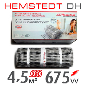 Нагревательный мат Hemstedt DH 4,5 кв.м