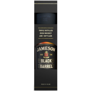 Виски Jameson Black Barrel 0.7 л 40% + фляга (5011007023577) лучшая модель в Луцке