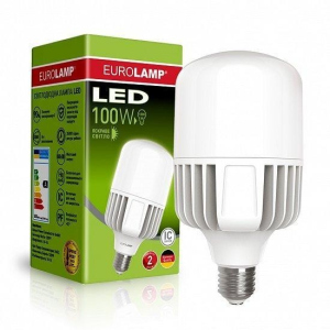 EUROLAMP LED Лампа надпотужна 100W E40 5000K в Луцьку