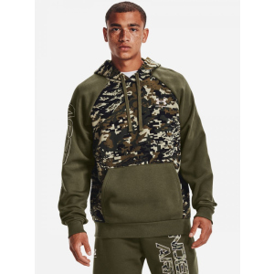 Худи Under Armour Rival Flc Camo Script Hd 1366308-390 XXL (195251380381) лучшая модель в Луцке