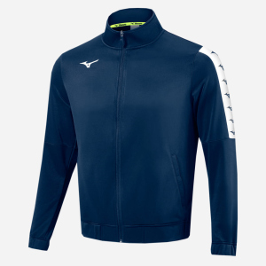 Спортивна кофта Mizuno Nara Track Jacket 32FC9A0114 XL Темно-синя (5054698763094) ТОП в Луцьку