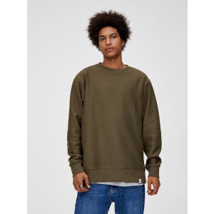 Свитшот Pull & Bear 9596/514/500 M Хаки (09596514500033) лучшая модель в Луцке