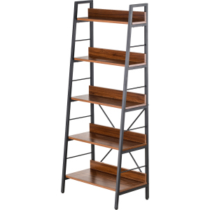 Стелаж-етажерка Special4You STROKE 5 SHELF WALNUT (E6293) в Луцьку