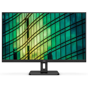 Монiтор TFT AOC 31.5" U32E2N VA 4K HDMI DP MM Чорний (U32E2N) лучшая модель в Луцке