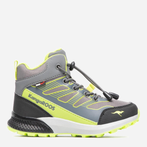 Ботинки Kangaroos K-Scout RTX 18544-000-2014 35 Steel grey/Lime (4061578312427) ТОП в Луцке