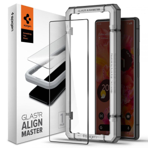 Захисне скло Spigen Glas.tR Align Master Full Cover для Google Pixel 6 Black краща модель в Луцьку