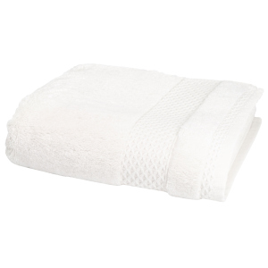 Махровое полотенце Luxury Linens Alligator 650 GR 50х100 White (291215010) надежный