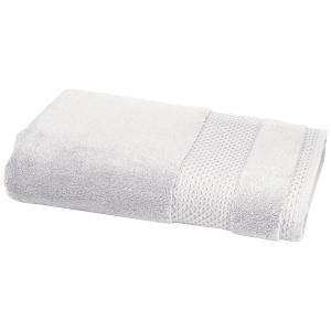 Махровое полотенце Luxury Linens Alligator 650 GR 70х140 Silver (291237014) лучшая модель в Луцке