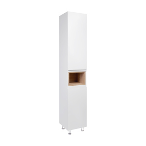 Пенал напольный Qtap Robin 350х1950х316 White/Whitish oak QT1376PN1651RWWO в Луцке