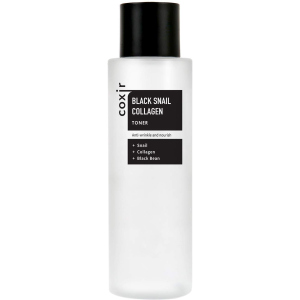 Тонер-эссенция для лица Coxir Black Snail Collagen Toner 150 мл (8809080826171) в Луцке