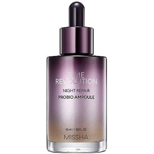 Антивікова нічна сироватка для обличчя Missha Time Revolution Night Repair Probio Ampoule 50 мл (8809581483033) ТОП в Луцьку