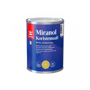 Краска "металлик" TIKKURILA MIRANOL DECOR золотистый 1л лучшая модель в Луцке