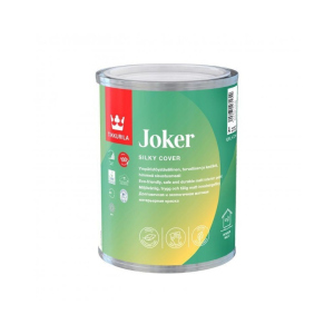 Краска антиаллергенная TIKKURILA JOKER интерьерная база А 0,9л ТОП в Луцке