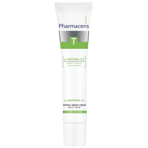 Нічний крем із ретинолом Pharmaceris T Pure Retinol 0.3% 40 мл (5900717140073) ТОП в Луцьку