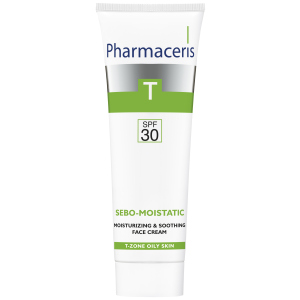 Интенсивный увлажняющий крем Pharmaceris T Sebo-Moistatic SPF30 50 мл (5900717142619) ТОП в Луцке