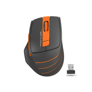 Миша Wireless A4Tech FG30 Black/Orange USB