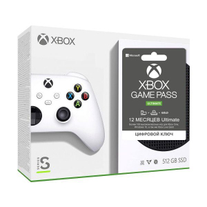 Microsoft Xbox Series S 512Gb + Xbox Game Pass Ultimate (12 місяців) ТОП в Луцьку