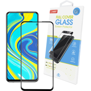 Захисне скло Global Full Glue для Xiaomi Redmi Note 9S Black в Луцьку