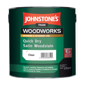 Антисептик, що швидко висихає, Johnstone's Quick Dry Satin Woodstain 0,75 л в Луцьку